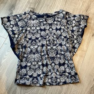 The Gap vintage wash Tee with Batwing Sleeves